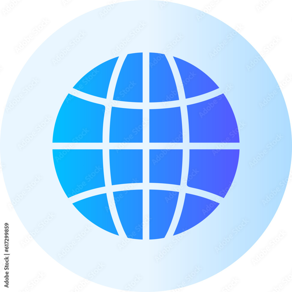 network gradient icon