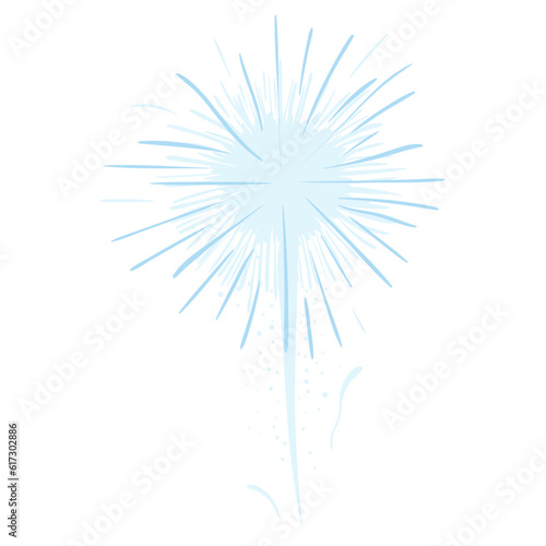 Firework illustration. New Year s Evening Fireworks Celebration Firework . Fireworks for independence day  marriage  ramzan eid ul fitr  eid al adha and other event.