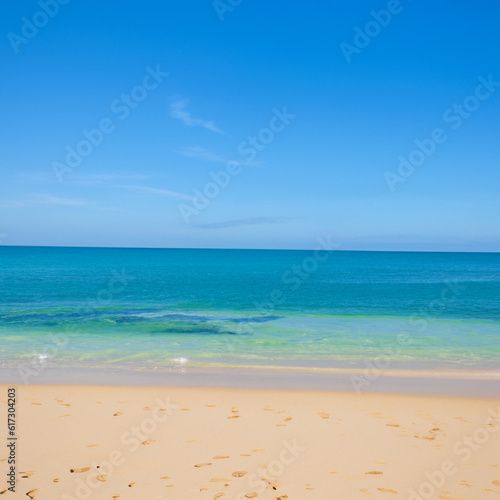 Meer Textur Welle Strand Sommer Warm Hintergrund © Creativ-One