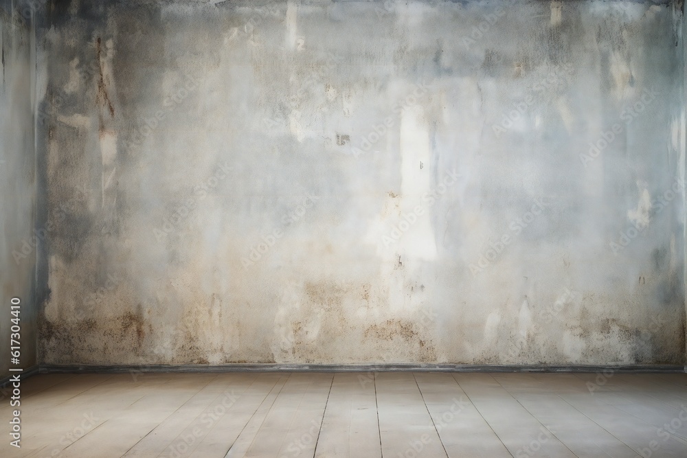 Front view, empty wall painted in cement backdrop for website slide slider design to show product Generative AI Front view, empty wall painted in cement backdrop for website slide slider design to show product Generative AI