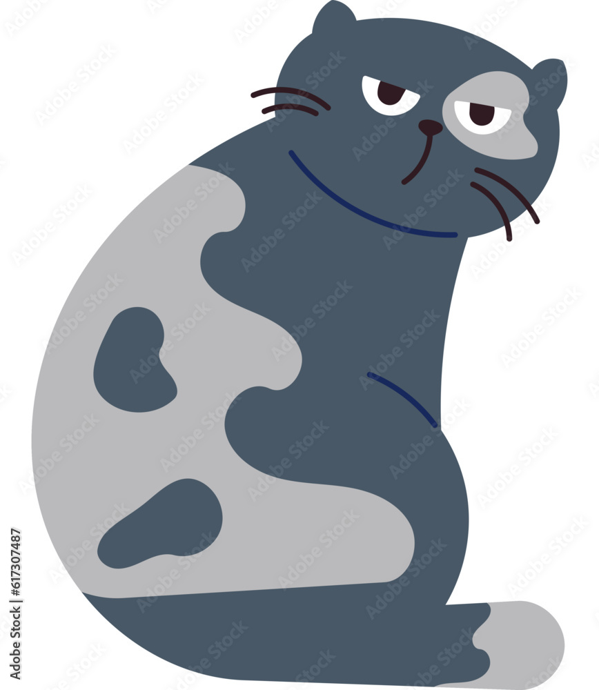 Fototapeta premium Cat Cute Character
