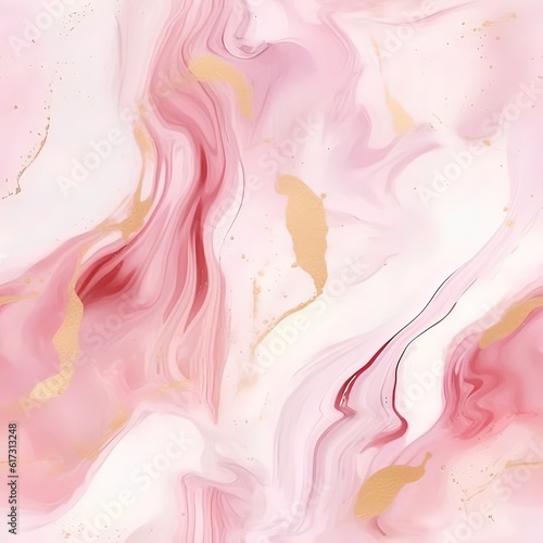 abstract pink gold watercolor background