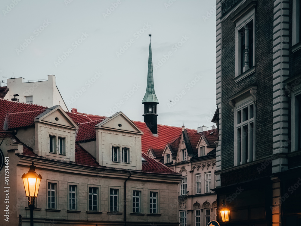 Obraz premium Buildings in the old town of Prague