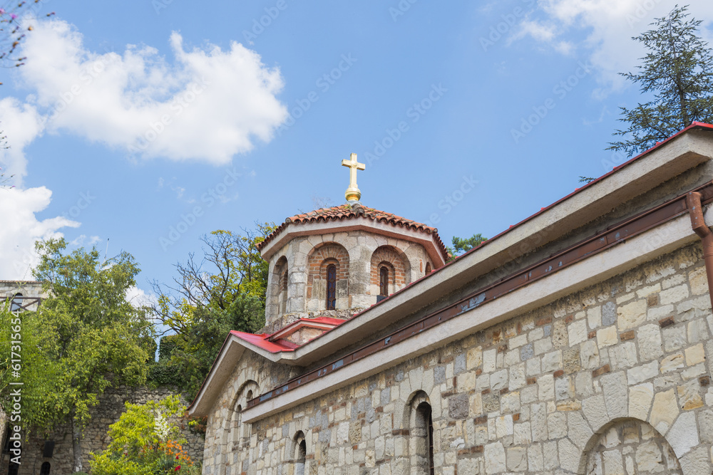 The Serbian Orthodox Church, The Chapel of Saint Petka, located in Belgrade fortress, Kalemegdan, built above a spring that's believed to have miraculous powers. Belgrade, Serbia, Europe.