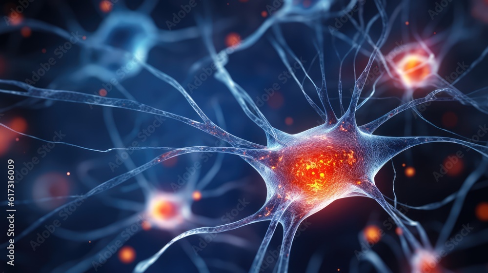Nervous system, brain central nervous cells, neuroscience Nervous system, brain central nervous cells, neuroscience