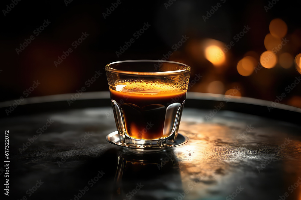 Gorgeous Photo of Espresso: A Shot of Strong, Concentrated Coffee Gorgeous Photo of Espresso: A Shot of Strong, Concentrated Coffee