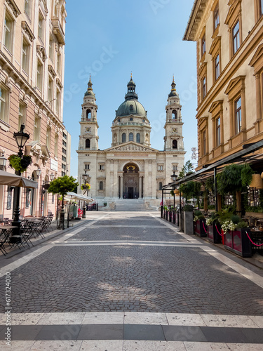 Saint Stephen's Basilica in Budapest Hungary
