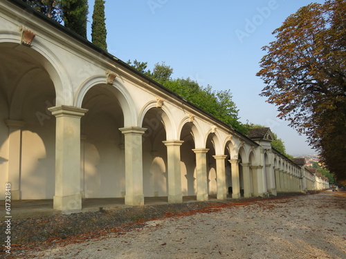 portico del Santuario della Madonna di Monte Berico, Vicenza, Veneto, Italia photo