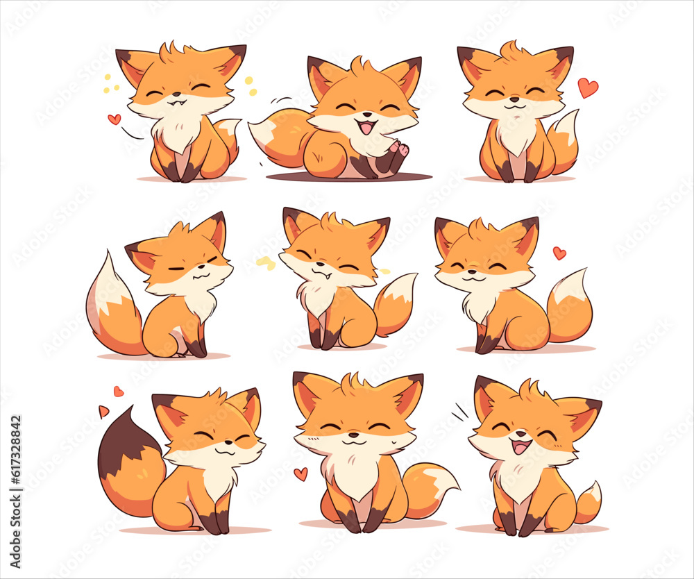 fox mascot illustration fox mascot illustration