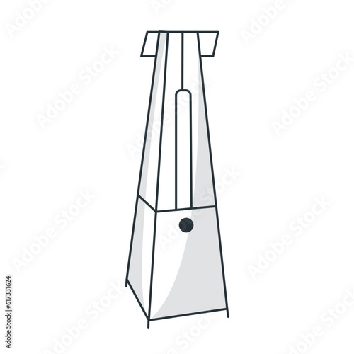 Patio heater, outdoor heater, patio heating, gas patio heaters, propane patio heaters, icon design.