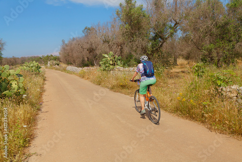 Biken, Fahrradfahren in Italien, Lecce, Apulien