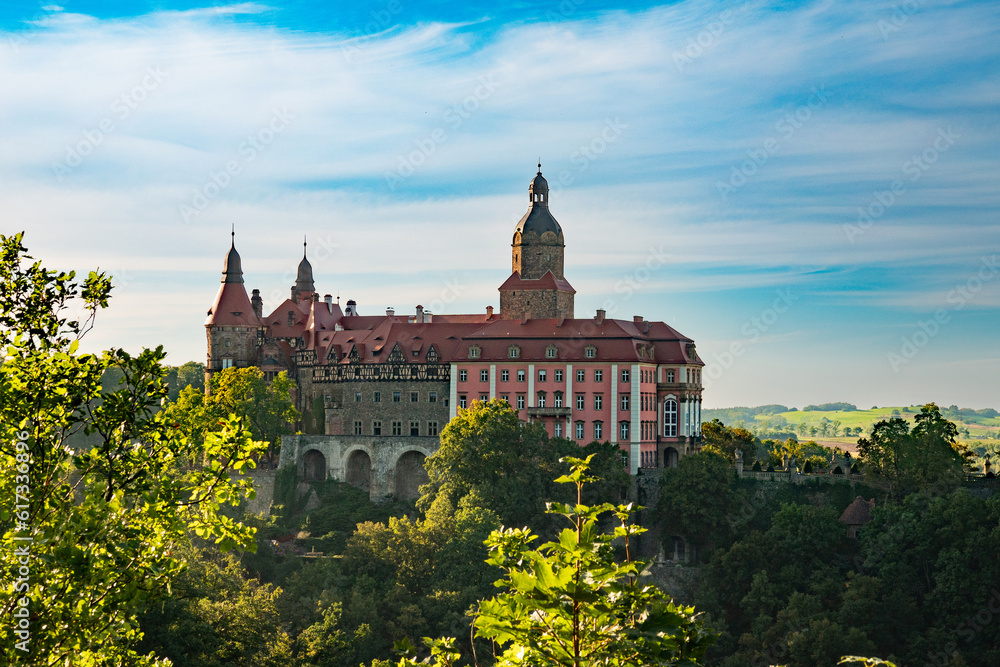 2022-08-29 Castle Ksiaz . The castle was built in 1288-1292.  Walbrzych, Poland