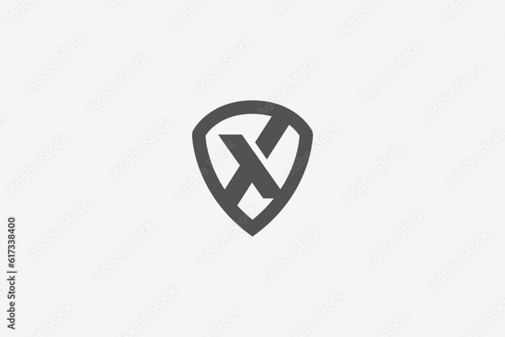 Illustration vector graphic of letter x emblem.logo Illustration vector graphic of letter x emblem.logo