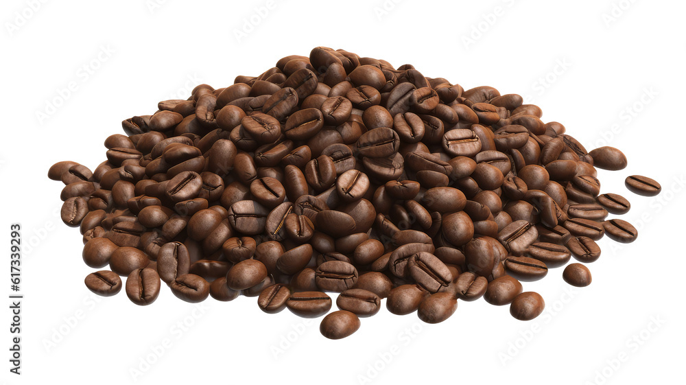 a big heap of dark roasted coffee beans, which appear to be brown in color. The coffee beans are closely packed and cover the entire image, creating an impressive display. a big heap of dark roasted coffee beans, which appear to be brown in color. The coffee beans are closely packed and cover the entire image, creating an impressive display.