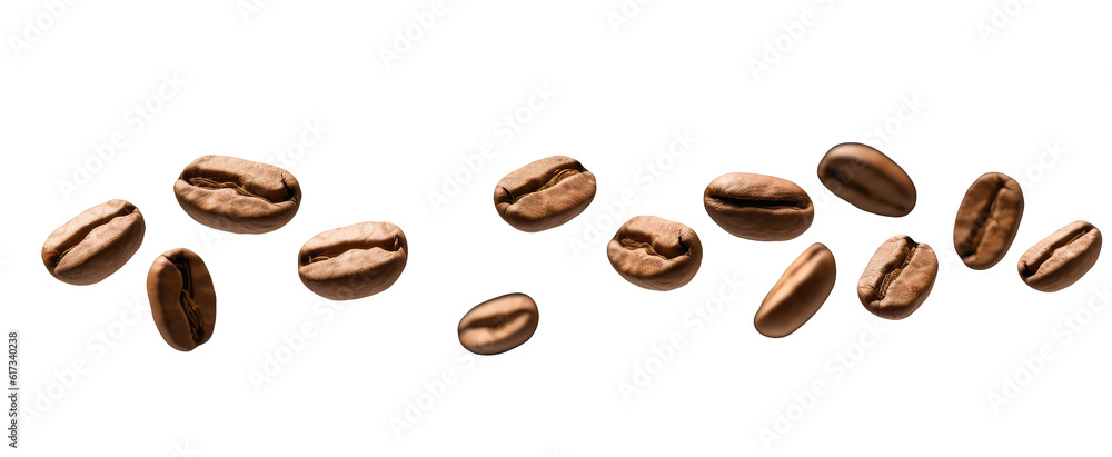 Obraz premium This stock photo showcases the hypnotic appeal and artistry of coffee. 