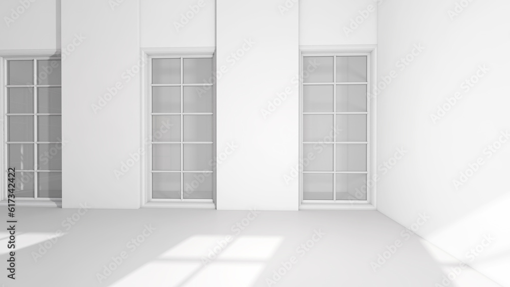 Room interior with Wall Background. 3D rendering ,3D illustration Room interior with Wall Background. 3D rendering ,3D illustration