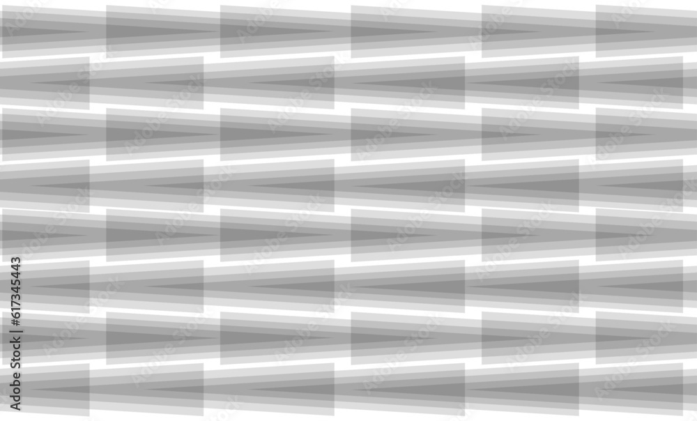 Fototapeta premium Abstract white monochrome vector background, for design brochure, website, flyer. Geometric gray triangle shadow wallpaper , presentation, landing page 