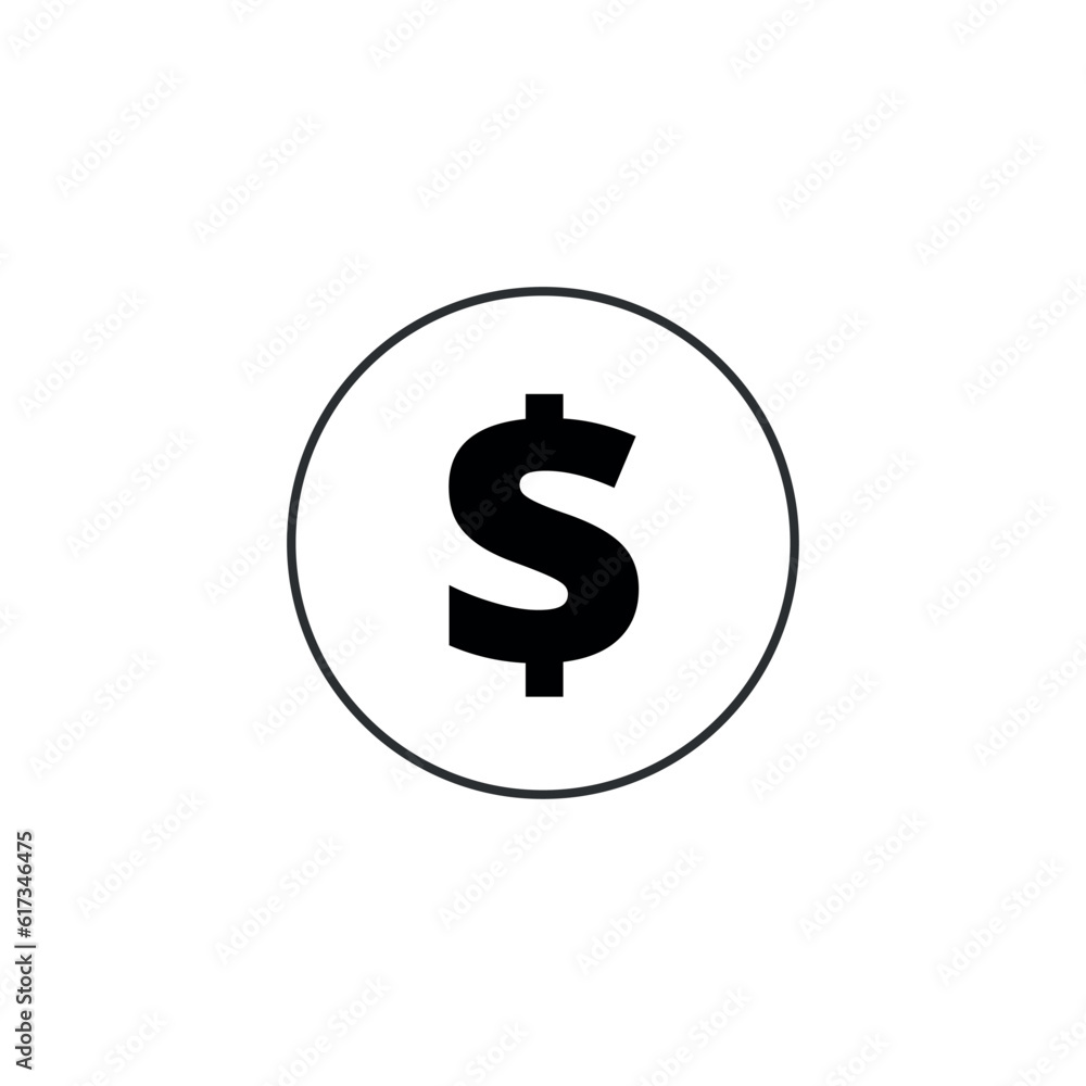 Money vector flat icon for finance websites and graphic resources. Money vector flat icon for finance websites and graphic resources.