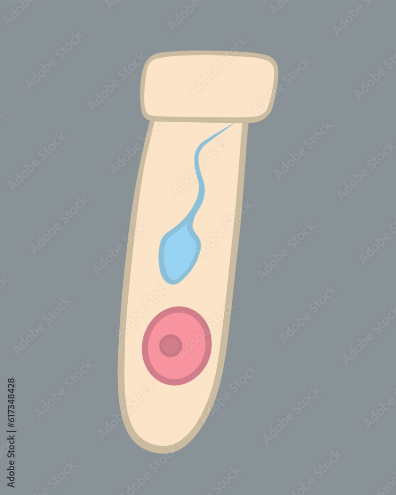 Artificial insemination vector isolated illustration. In vitro fertilization. Egg donation. Sperm reporting. Freezing sperm and eggs. Artificial insemination vector isolated illustration. In vitro fertilization. Egg donation. Sperm reporting. Freezing sperm and eggs.