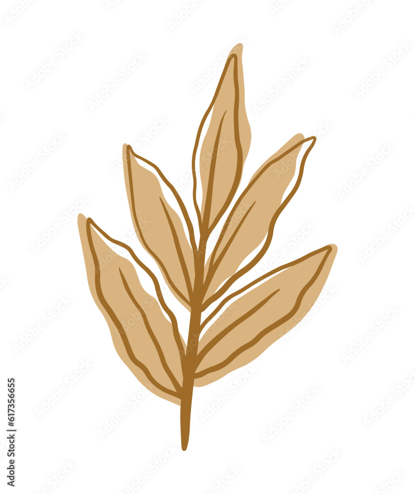 Aesthetic Leaf Art with Abstract Shape Vector Illustration for Banner Element Decoration Aesthetic Leaf Art with Abstract Shape Vector Illustration for Banner Element Decoration