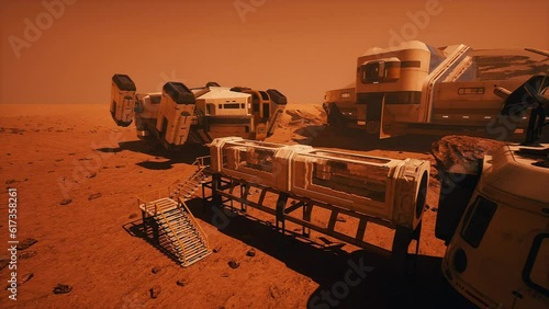 visionary new project for humanity, a base on Mars that promises to change the course of history photo