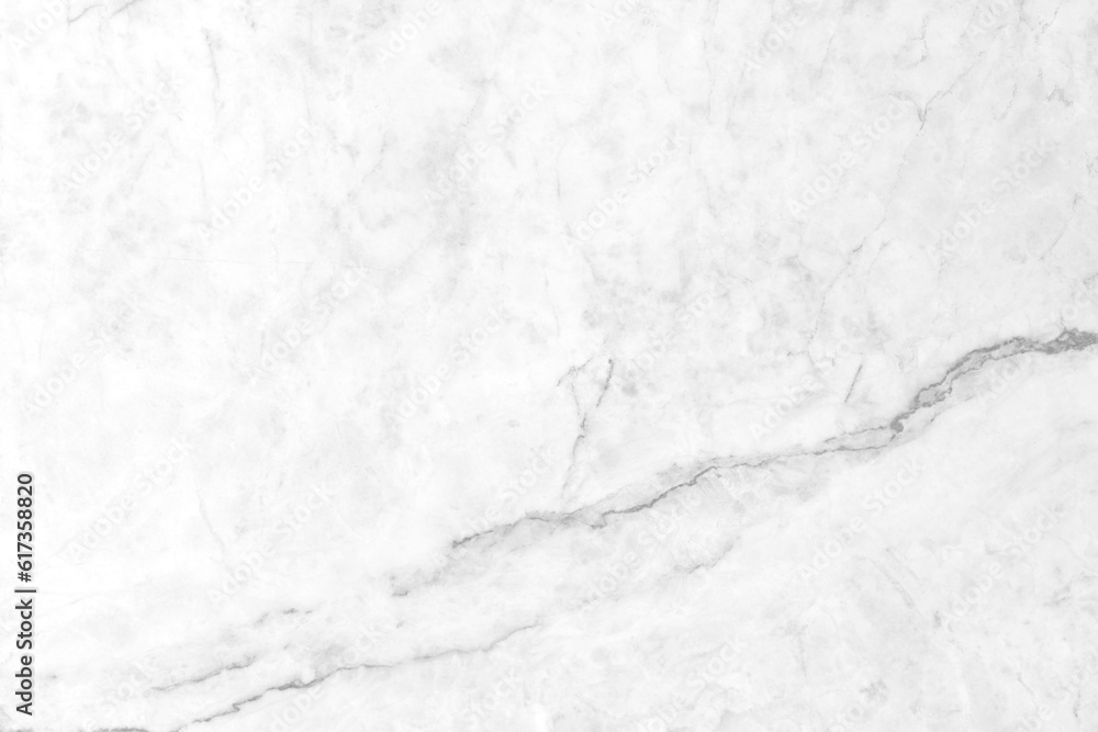 Fototapeta premium White marble texture with natural pattern for background or design artwork.