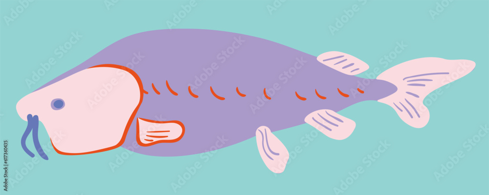 flat cartoon fish in vector.river and sea fish for prints and design.characters for kids in flat style.minimal icons for web site stickers app.Sea animals series. flat cartoon fish in vector.river and sea fish for prints and design.characters for kids in flat style.minimal icons for web site stickers app.Sea animals series.