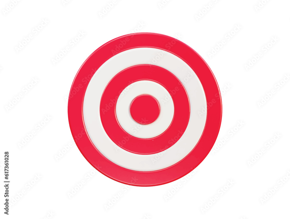 target icon 3d rendering vector illustration target icon 3d rendering vector illustration