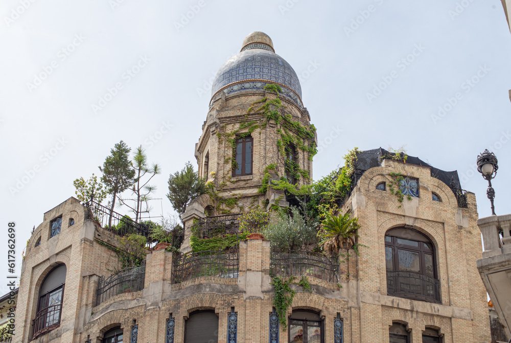 Casa con Plantas