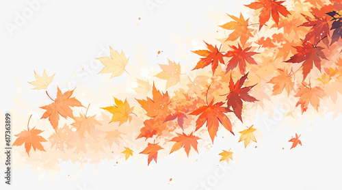 Autumn leaves background