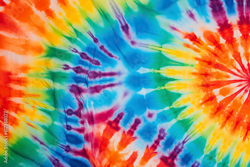 Tie dye pattern. Abstract modern minimalist background. Generative Ai.