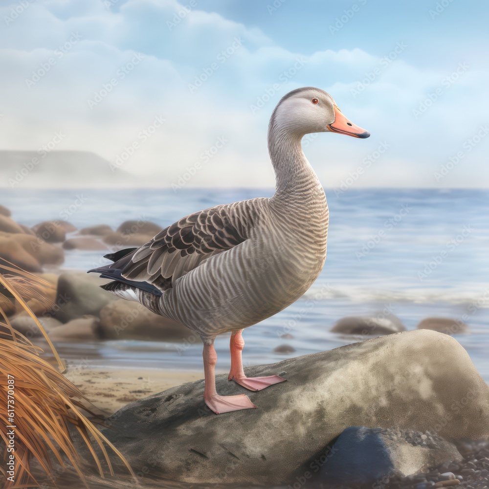 goose on the beach goose on the beach