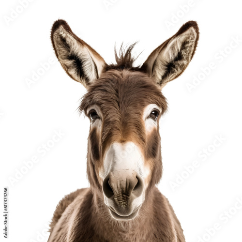 close up of a donkey