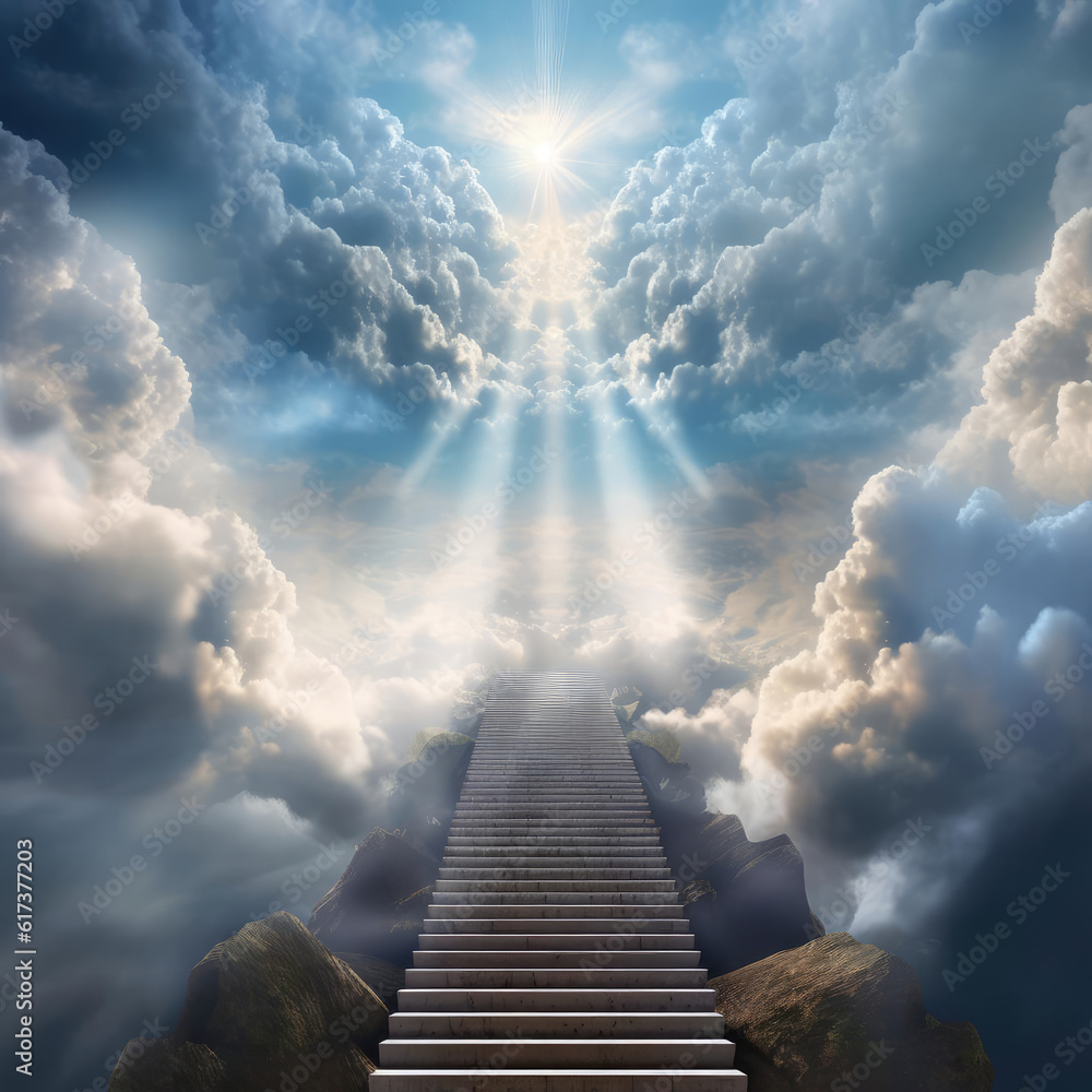 Stairway leading to heaven