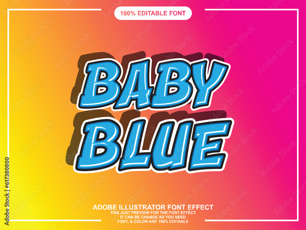 fun baby text style editable font effect fun baby text style editable font effect
