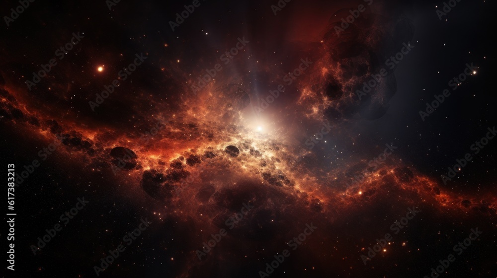 Fototapeta premium Cosmic gas