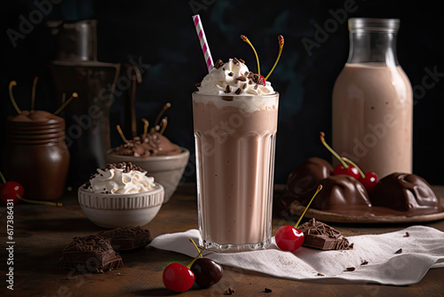 Milkshake Product Photography photo