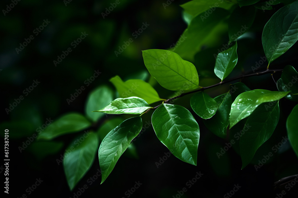 Green Leaves, Generative AI Green Leaves, Generative AI