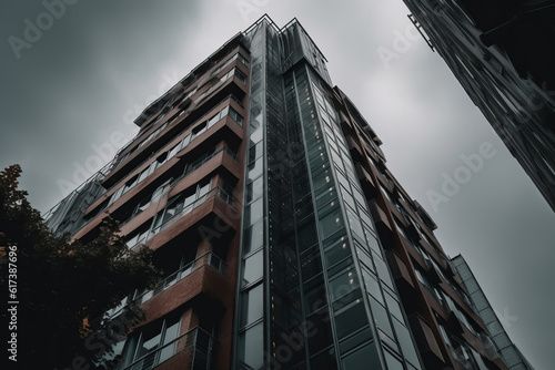 Low Angle Photography Of High Rise Building, Generative AI