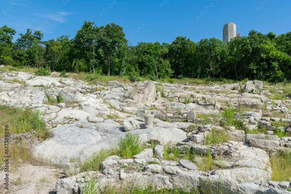 Ruins of the ancient Thracian city of Perperikon