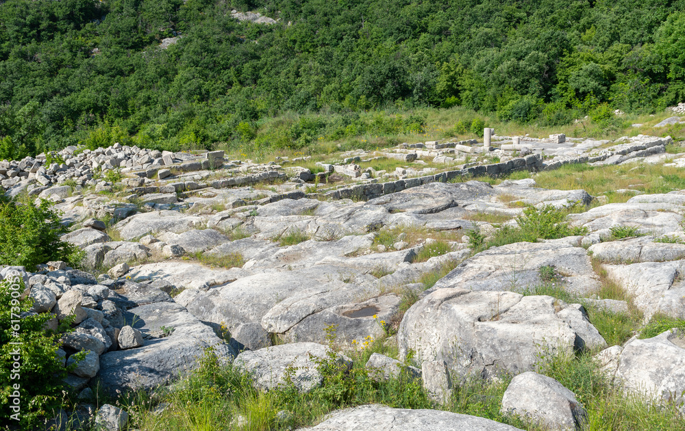 Ruins of the ancient Thracian city of Perperikon