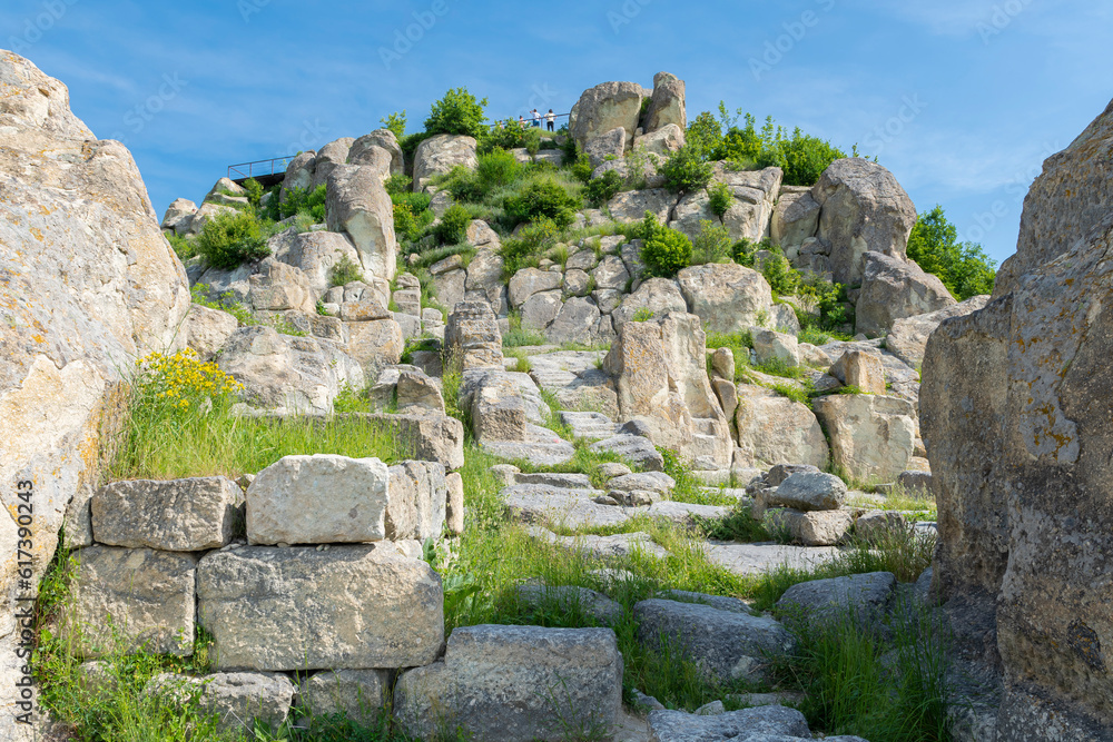 Ruins of the ancient Thracian city of Perperikon