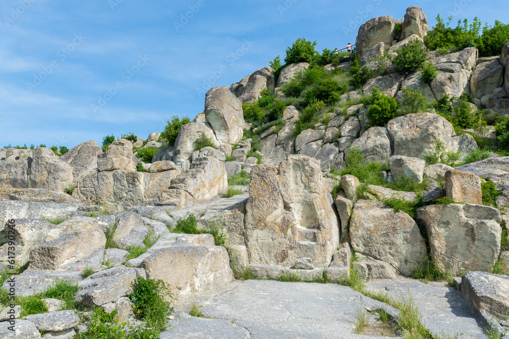 Ruins of the ancient Thracian city of Perperikon