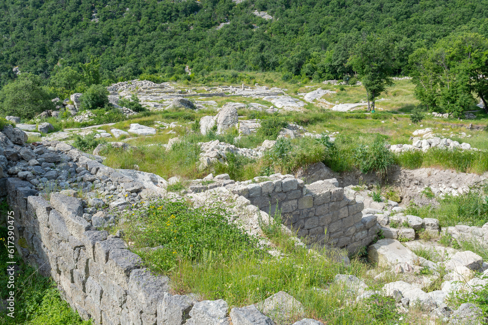 Ruins of the ancient Thracian city of Perperikon