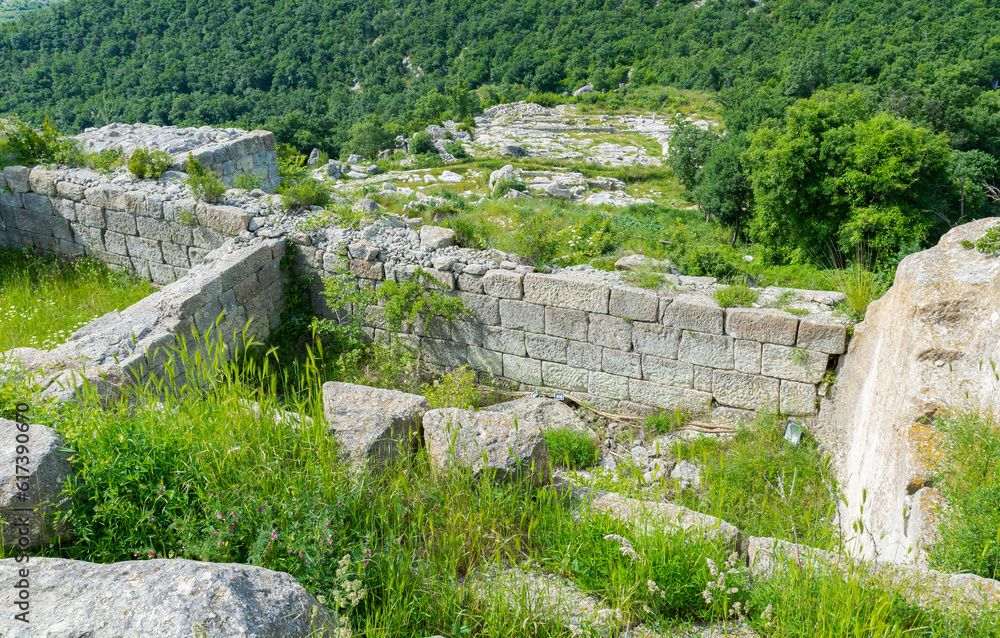 Ruins of the ancient Thracian city of Perperikon