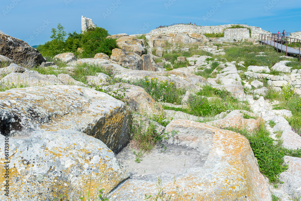 Ruins of the ancient Thracian city of Perperikon