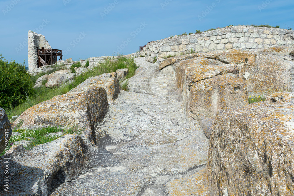 Ruins of the ancient Thracian city of Perperikon