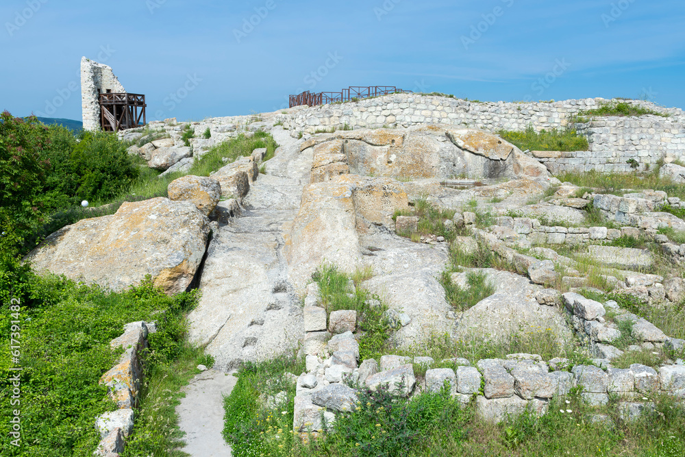 Ruins of the ancient Thracian city of Perperikon