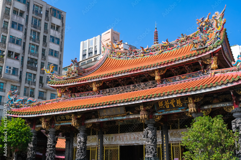 台湾 台北市 龍山寺 台湾 台北市 龍山寺