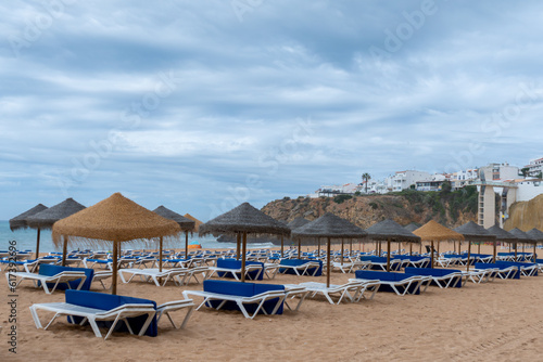 beach chairs on the beach © TIAGO